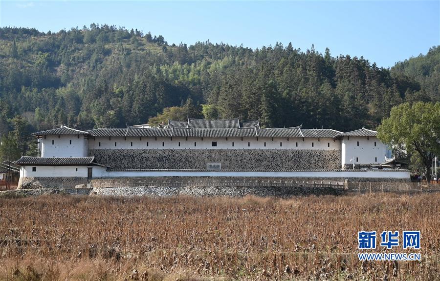 （文化）（2）大型夯土古民居——福建永安安贞堡